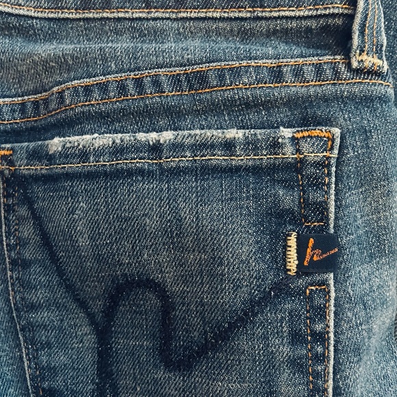 Citizens of Humanity Sz:27 Low Waist Cropped - Picture 6 of 8